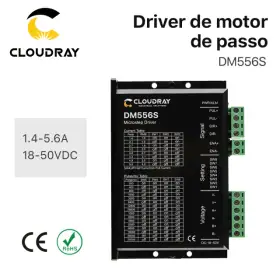Driver DM556S para Motor de Passo 2 Fases 18-50VDC