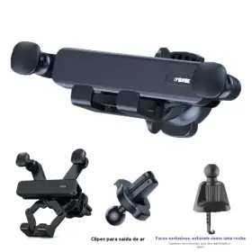 Suporte Veicular para Celular e GPS com Trava Automática